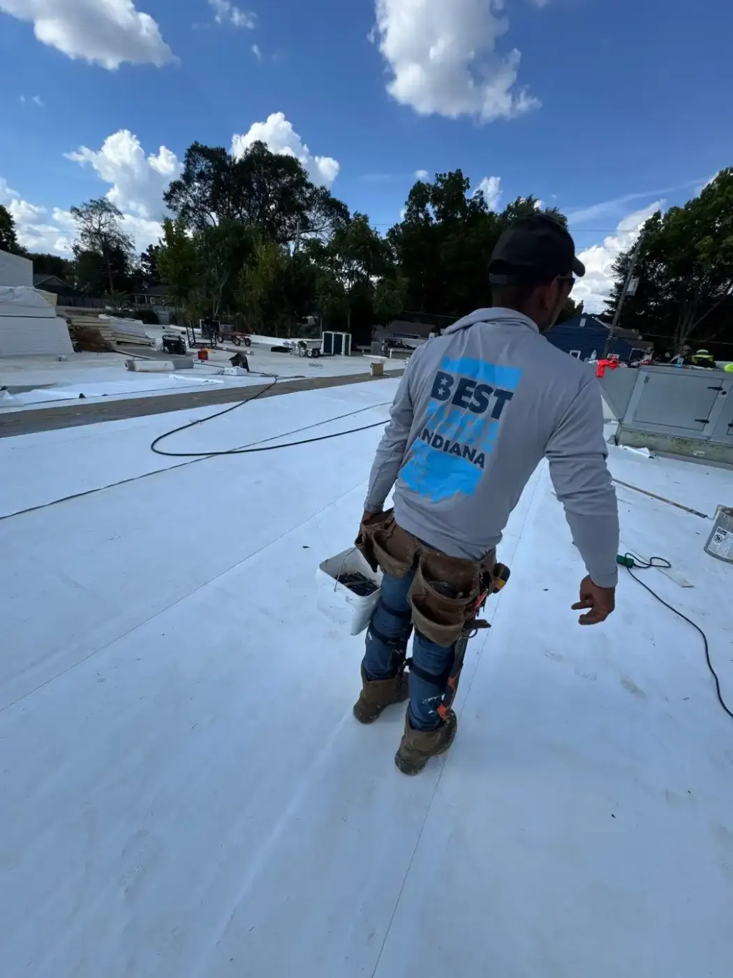 Manufacturer-certified roof installation in Center Grove